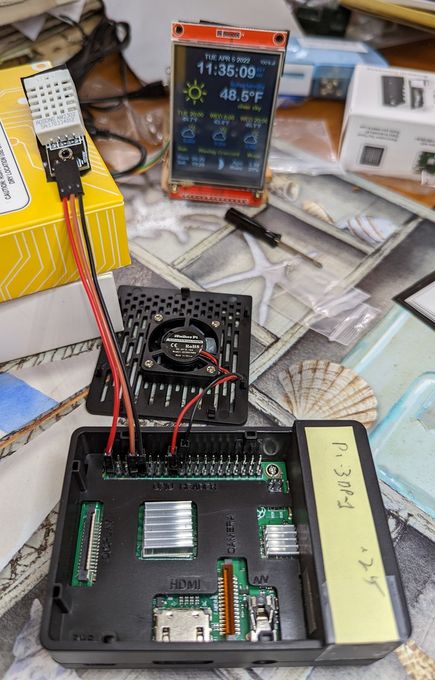 Pi with a DHT22