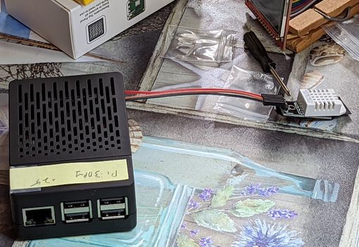 Pi with a DHT22